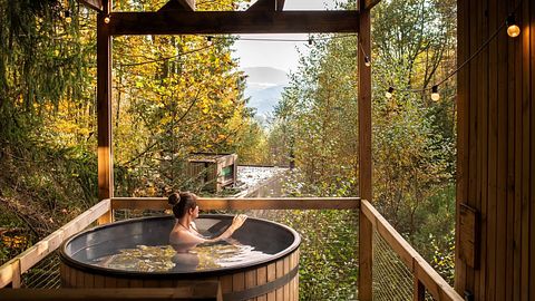 Ruime 6-persoons cabin met privé hottub - 4