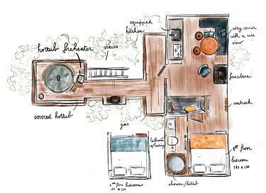 Baumhaus mit Whirlpool - 13