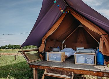 Uniek kamperen op Festival-achtige glamping  - 9