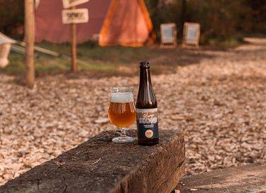 Klassieke safaritent op Nederlandse camping - 13