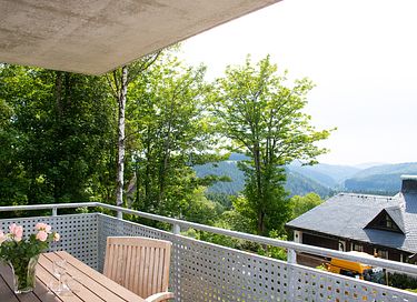 Wohnung mit Blick auf die Piste