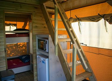 Luxe safaritent (4p) op veelzijdige camping - 8