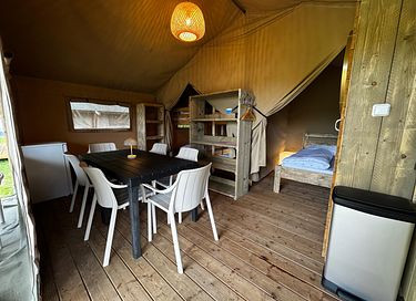 Luxe glampingtent in de Limburgse bossen - 4