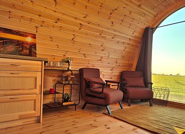 Landelijk genieten in een camping pod - 11