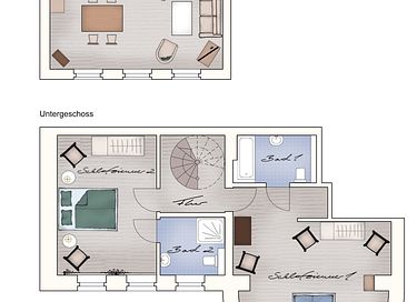 Geräumige Ferienwohnung auf Rügen mit Aussicht - 14