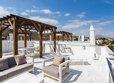 Sea view penthouse (6 pers.) in Spain - 11
