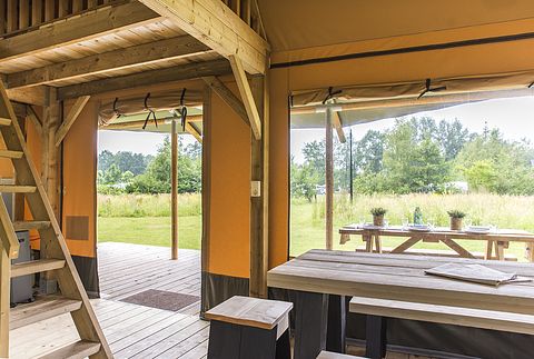 Glamping in a luxury tent with a terrace - 2