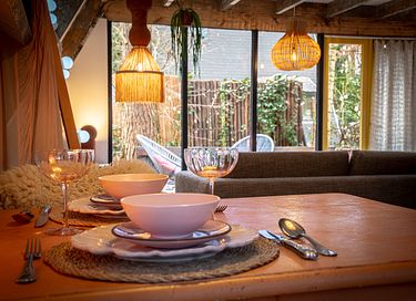 Knus A-frame huisje in de Belgische bossen - 10