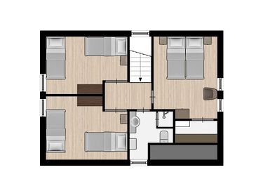 Vakantiehuis met sauna in Zeeland - 12