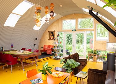 Retro caravan aan de Vinkeveense Plassen - 15