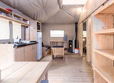 Komplettes Glampingzelt in den Ardennen - 2