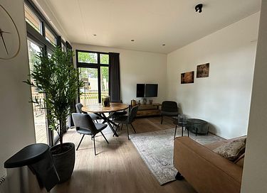 Modern chalet (4p) on park in Belgium - 4