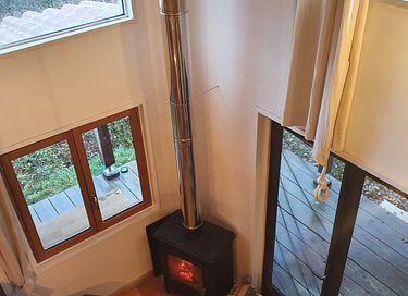 houten lodge met uitzicht op de Pyreneeën - 23