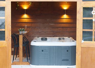Leuke lodge met jacuzzi en sauna - 14
