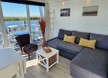 Houseboat (max 4 pers) in harbor Lelystad - 5