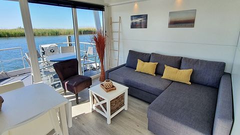 Houseboat (max 4 pers) in harbor Lelystad - 5