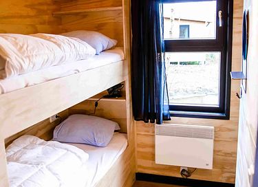 Tiny House in der Nähe eines Sees in Friesland - 14