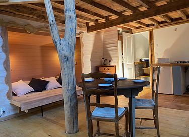 houten lodge met uitzicht op de Pyreneeën - 5