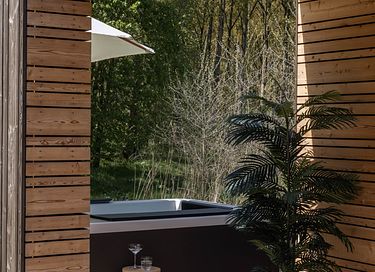 Lodge met privé jacuzzi in midden Nederland - 2
