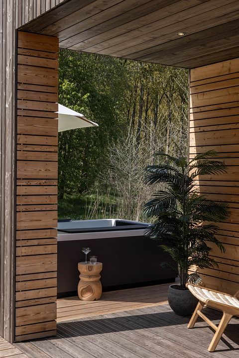 Lodge met privé jacuzzi in midden Nederland - 2