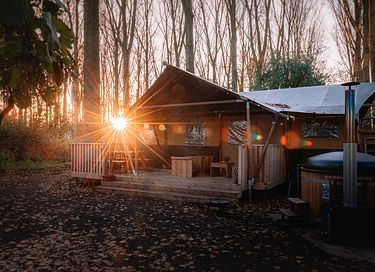 Wellness safaritent (6p) met sauna én hottub - 2