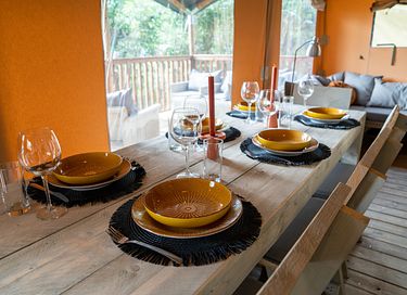 Luxury safari tent (8) w/ kitchen & bathroom - 13