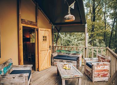 Tente safari de luxe en camping polyvalent - 7