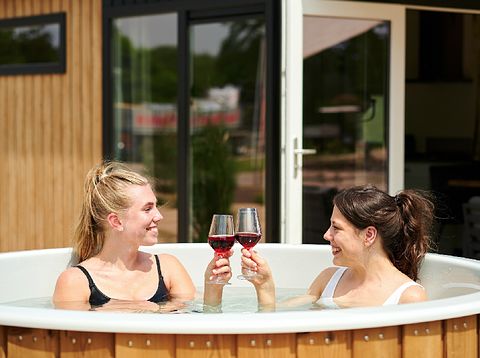 Romantische cabin met wellness - 5