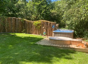 Natuurhuis met sauna en jacuzzi aan het water - 23