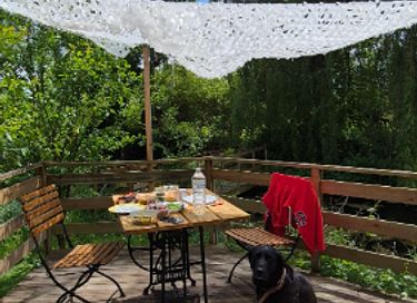 Ferienwohnung mit schwimmendem Kuppelzelt - 17