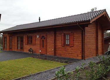 Vrijstaand houten chalet op vakantiepark - 6