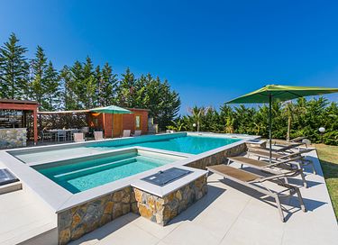 Luxe vakantiehuis met poolhouse  - 57