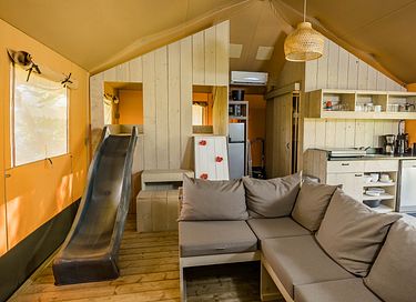 Luxe glampingtent met privé sanitair - 4