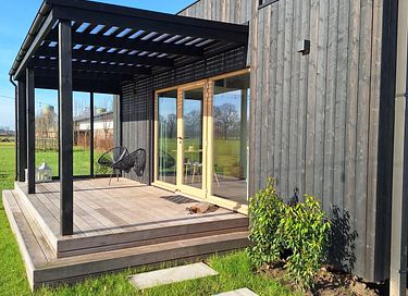 Tiny House met weids landelijk uitzicht - 27