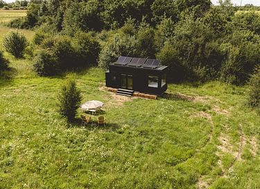 Rustig gelegen tiny house bij een dierentuin