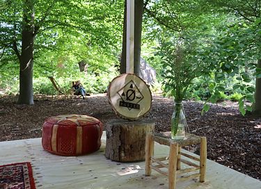 Glamping in de natuur met meditatie/yoga - 17
