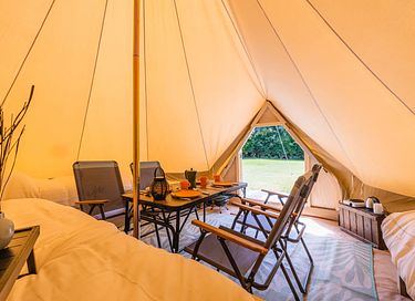 Glamping tipi tent by the sea - 7