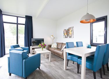 Modern vakantiehuis (4p) met groot terras - 4