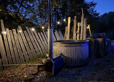 Romantisch chalet met Scandinavisch bad - 2