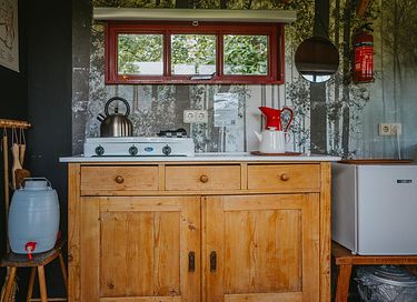 Stoere outdoor lodge in het bos - 4