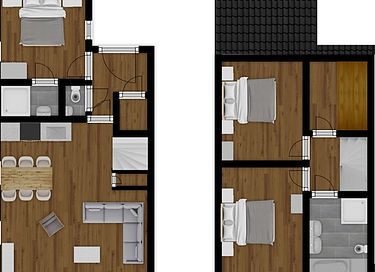 Luxury apartment with wonderful sauna (6p) - 11