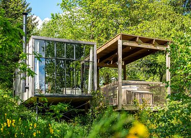 Ruime 6-persoons cabin met privé hottub - 1