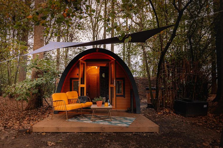 Gezellige pod met privé sauna én hottub - 1