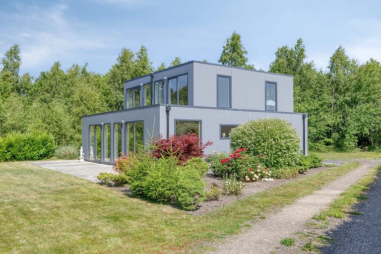 Modern holiday home at the edge of the forest - 1