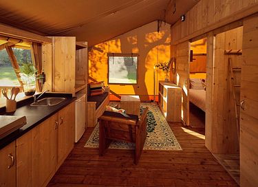 Glampingzelt am Wasser für 5 Personen - 7