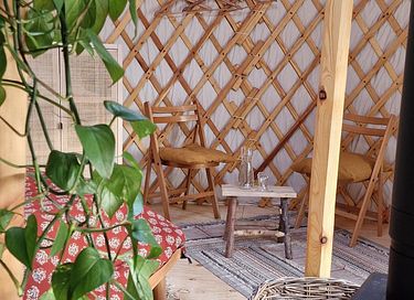 Panorama Yurt voor 2-4 personen - 12