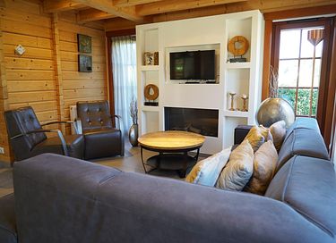 Houten blokhut (10p) op leuk vakantiepark - 4