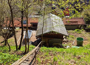 abin with a large gardenin the Harz Mountains - 40