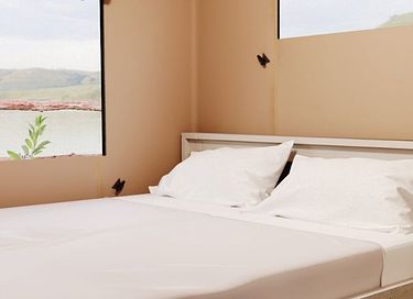 Luxe safaritent met airco voor 6 personen - 7