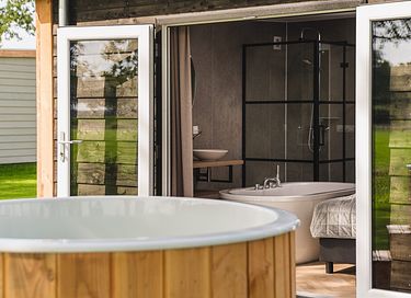 Lodge de luxe avec sauna et bain à remous à Overijssel - 3